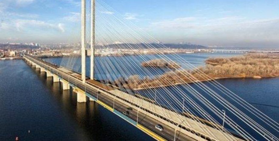 Южный мост в Киеве / Фото: twitter.com/kmda_official