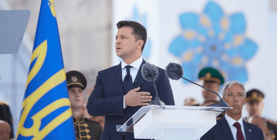 Владимир Зеленский в День независимости