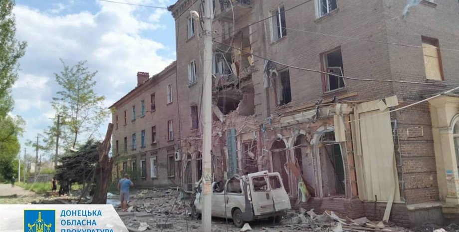 Константиновка, обстрел Константиновки, обстрел 13 мая