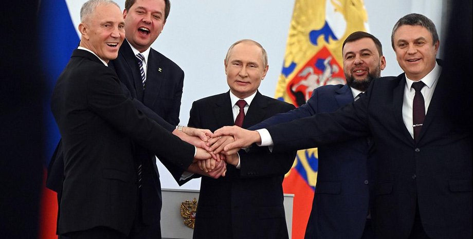 Владимир Путин Владимир Сальдо Евгений Балицкий коллаборанты