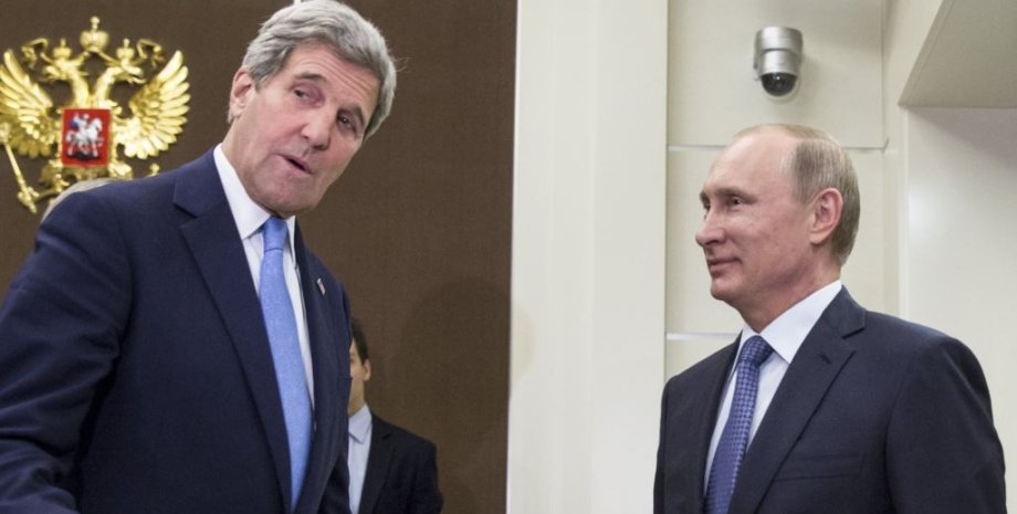 Джон Керри, Владимир Путин / Фото: Reuters