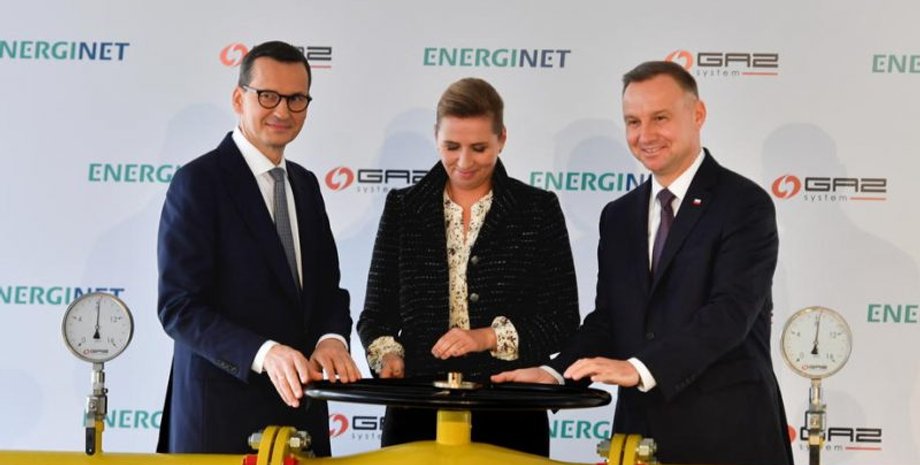 польский премьер Матеуш Моравецкий, газопровод baltic pipe