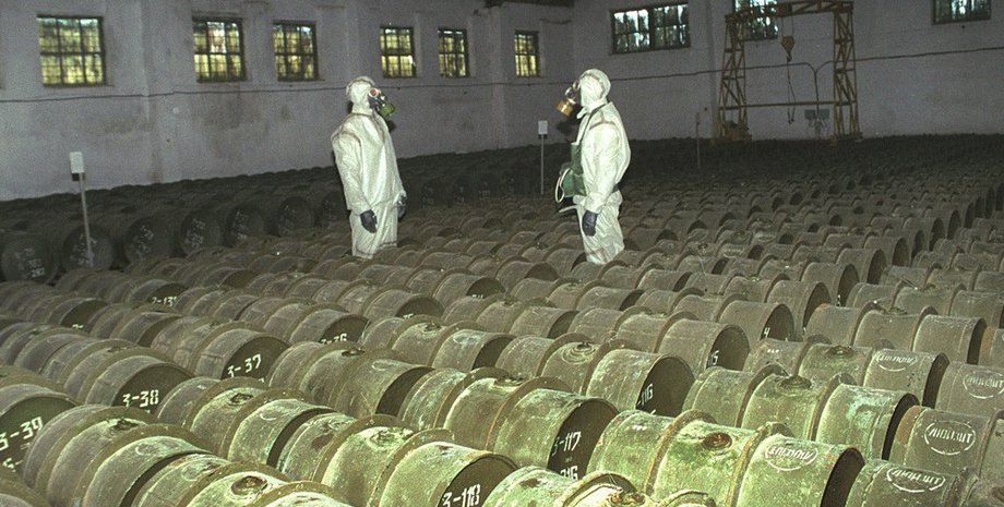Склад российского химоружия / Фото пресс-службы Минобороны РФ
