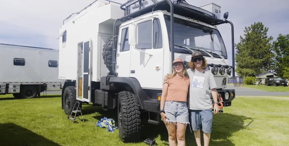 Автодім, Авто, Автомобілі, Вантажівка, Відео, Фото, Пара, Подружжя