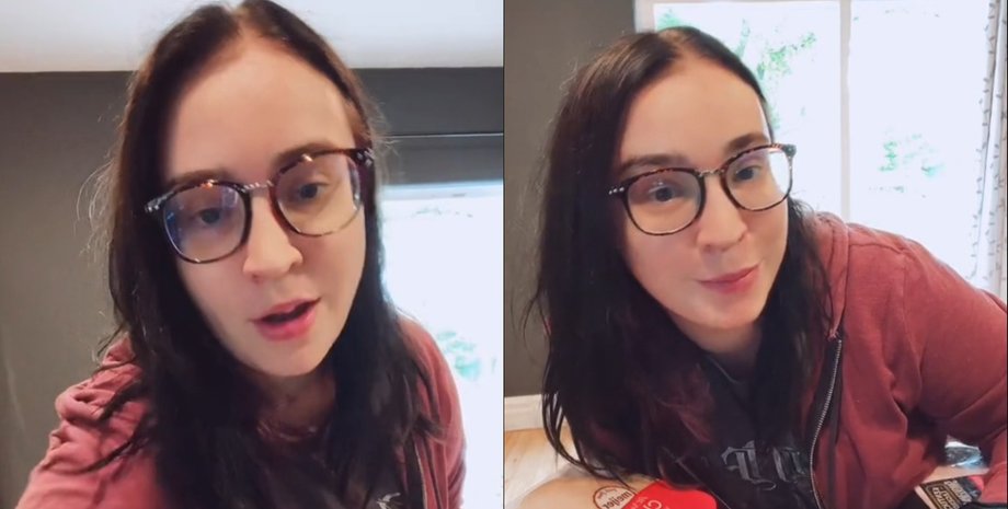 Жінка з TikTok розповідає, як економить на продуктах за допомогою програми Flashfood, показуючи покупки зі знижкою