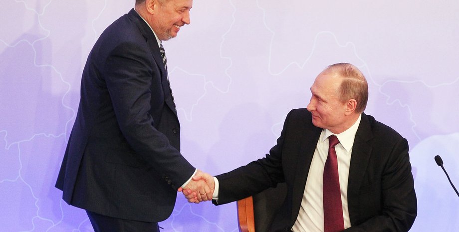 Владимир Лисин Владимир Путин олигарх президент