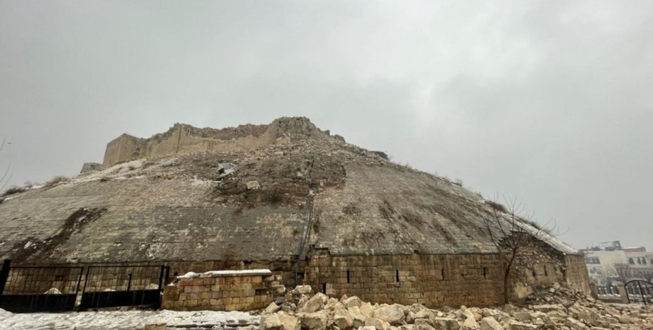 фортеця газіантеп, спадщина юнеско, землетрус, землетрус у Туреччині