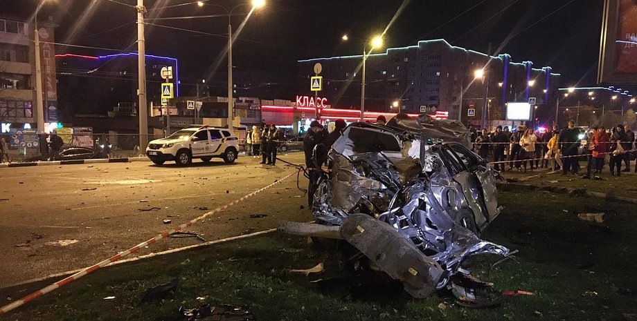 смертельное дтп в харькове, Infiniti николай харьковский, подросток за рулем