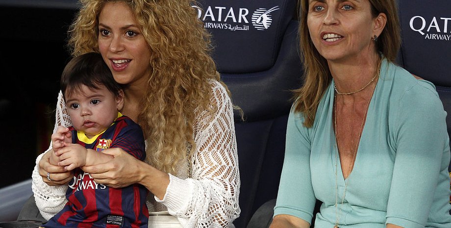 Монсеррат Бернабеу, мама Жерара Пике, Жерар пике, певица Шакира, измены Шакира, Жерар Пике измены, Шакира песни