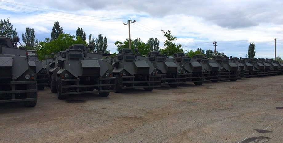 Бронеавтомобили "Саксон" / Фото: Facebook