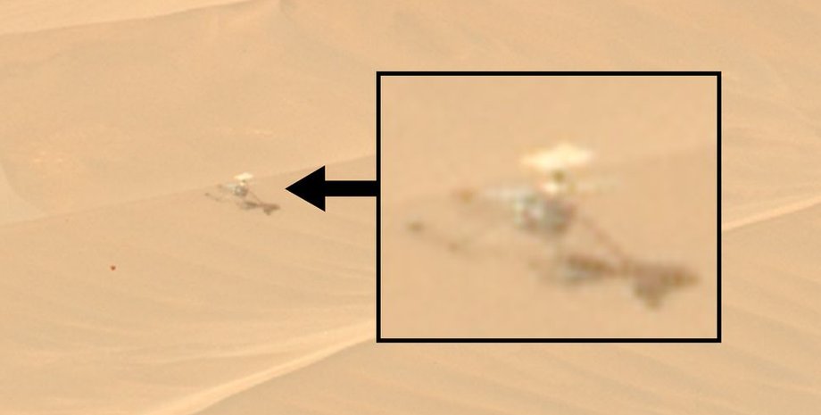 вертолет Ingenuity