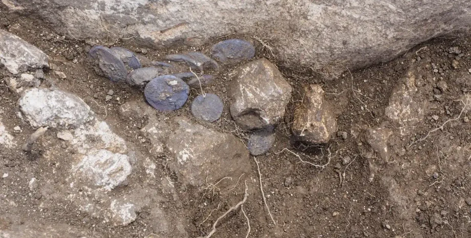 археологи, археология, раскопки, клад, монеты, Израиль, город, Иудея, Второй Храм, восстание, Римская империя, сооружение, находка