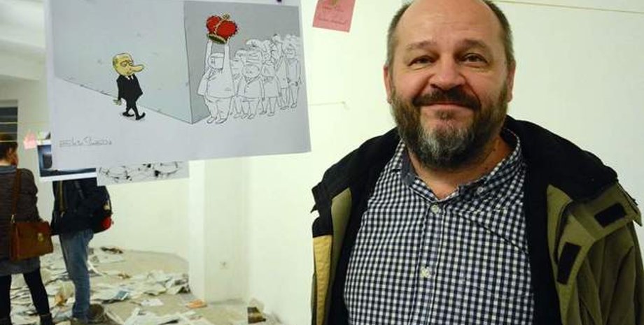 сергей елкин карикатуры, карикатуры, сергей елкин, уехал из россии