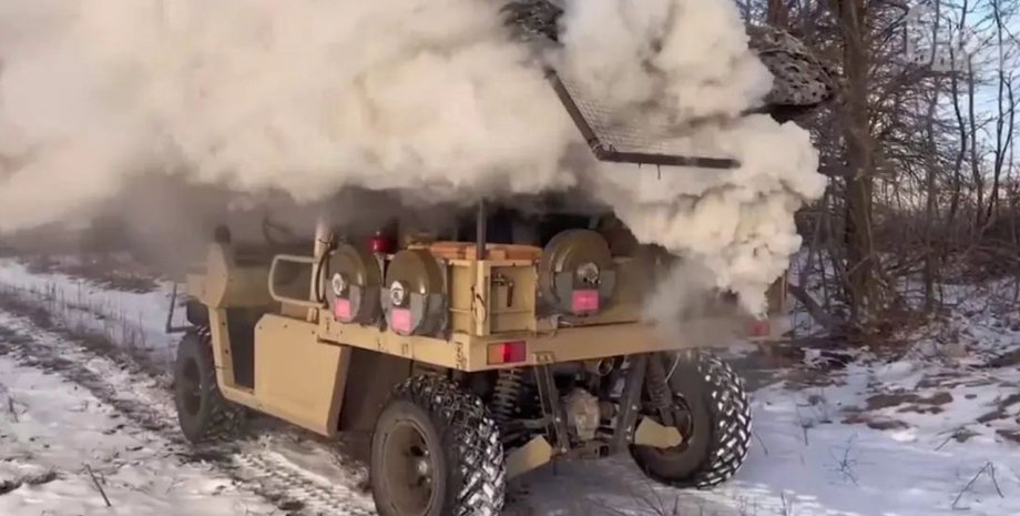 Всюдихід Desertcross-1000-3, Desertcross-1000-3 ЗС РФ, підбитий всюдихід Desertcross-1000-3, FPV-дрон ЗСУ проти техніки ЗС РФ, ЗС РФ втрати техніки