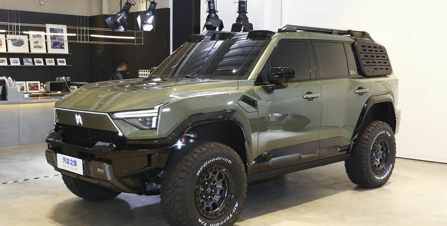 Dongfeng Warrior M817, Dongfeng Warrior, внедорожник Dongfeng, новый Dongfeng Warrior M817