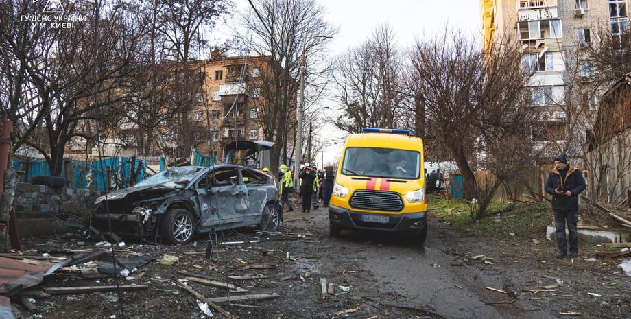 обстріл києва