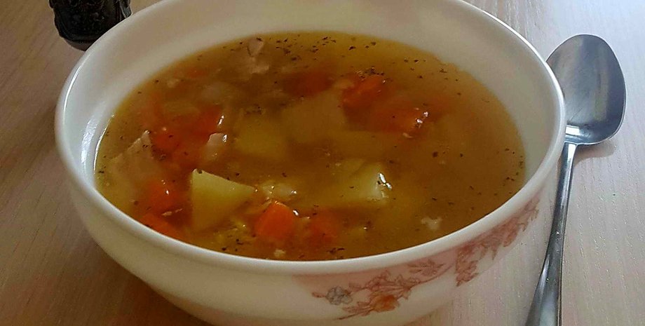 гороховый суп, итальянский суп, суп с вином, кулинария