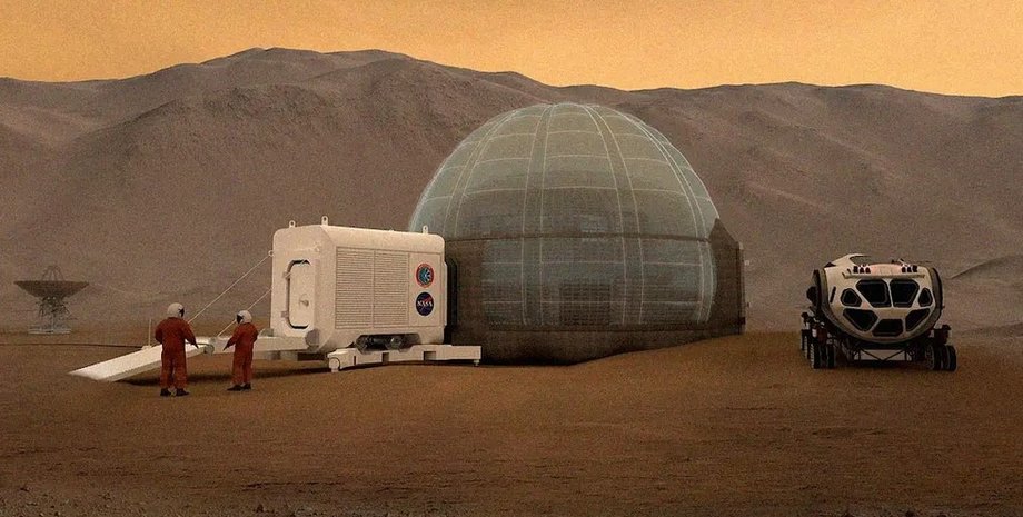 Марс, колонія