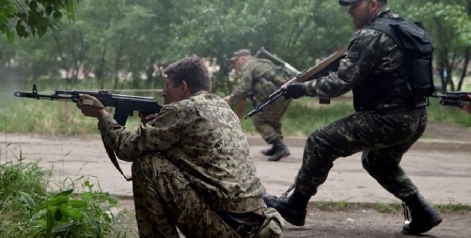 Боевики в Донбассе / Фото: www.aif.ua
