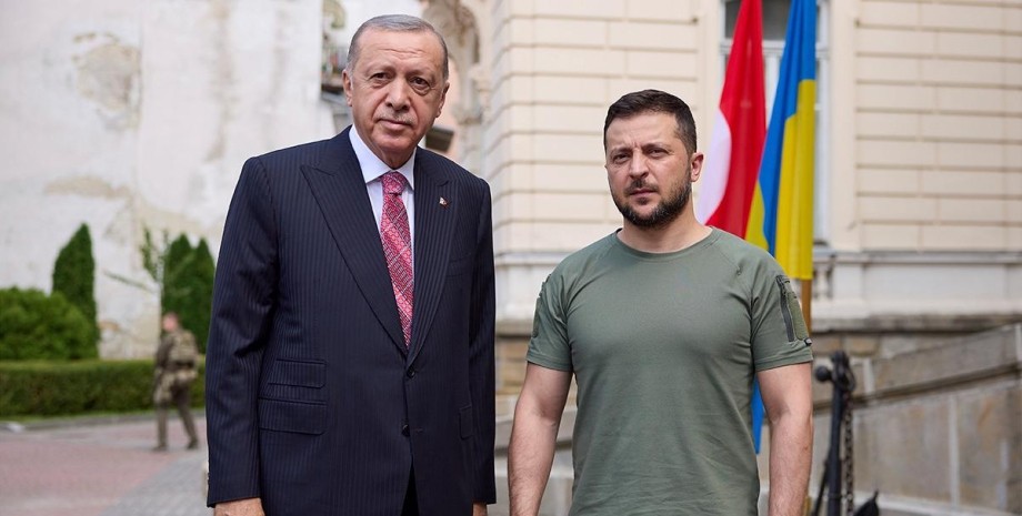 Реджеп Эрдоган и Владимир Зеленский Реджеп Эрдоган, Владимир Зеленский, Турция, Украина,