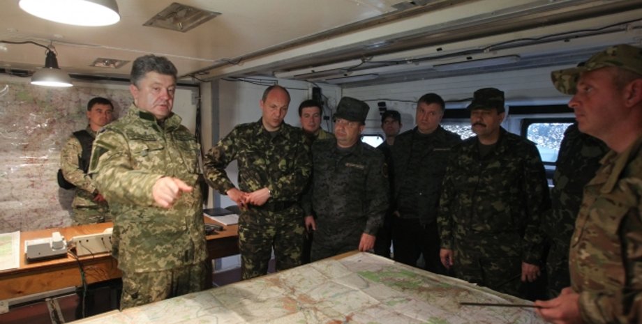 Петр Порошенко в зоне АТО/president.gov.ua