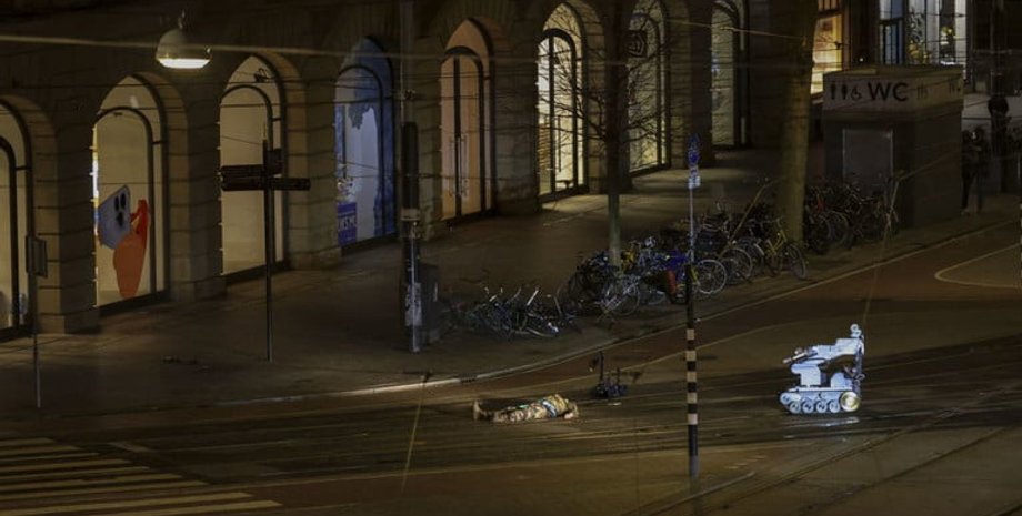 Амстердам, пограбування