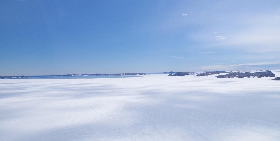 ландшафт під льодами антарктиди