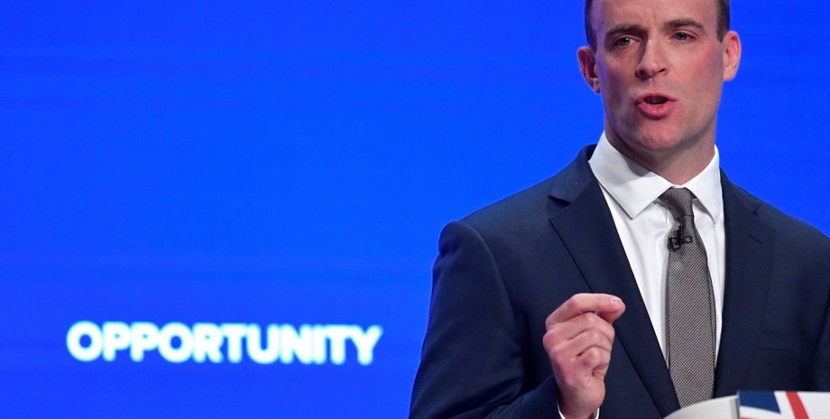 Доминик Рааб/Фото: Delfi