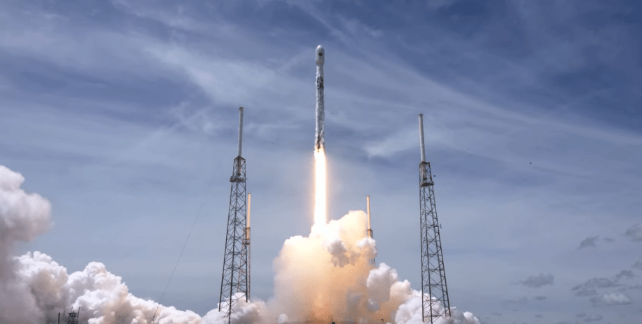 Falcon 9, спутник, ввс сша, навигационный спутник, спутник, комическая ракета, SpaceX, илон маск, запуск ракеты