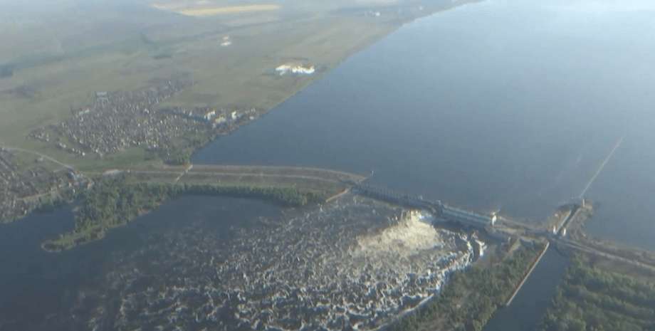 Каховка ГЕС, скидання води, підтоплення Херсонська область, Нова Каховка підтоплення