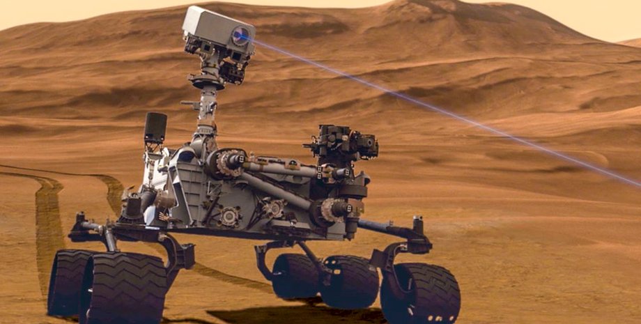 Марс, марсоход, Curiosity,  холм, Мон-Мерку, фото,