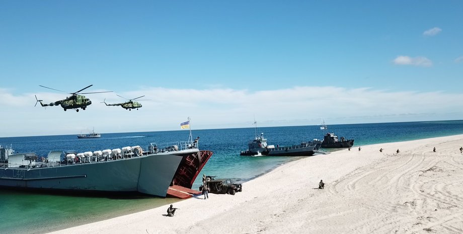 высадка десанта на берег