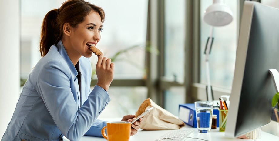Легкий и полезный перекус в офис