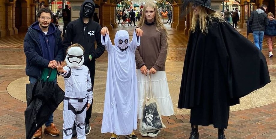 наталья водянова, хэллоуин, костюм