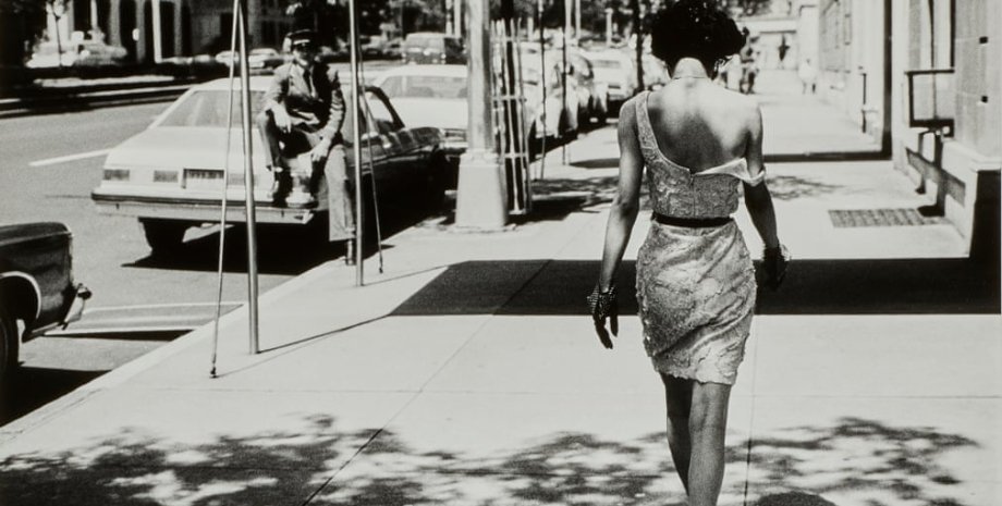 Венди Уайтлоу на Парк-авеню, Нью-Йорк, 1981, фото: Артур Элгорт