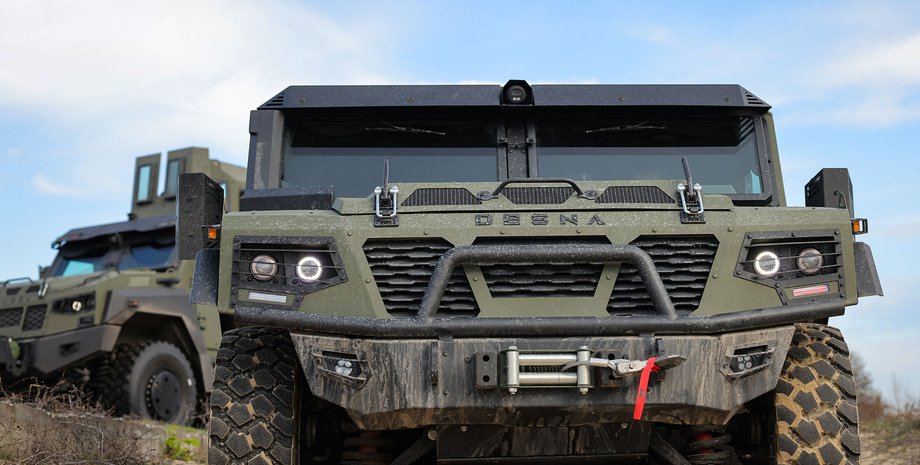 фото бронемашини DESNA від UKR ARMO TECH