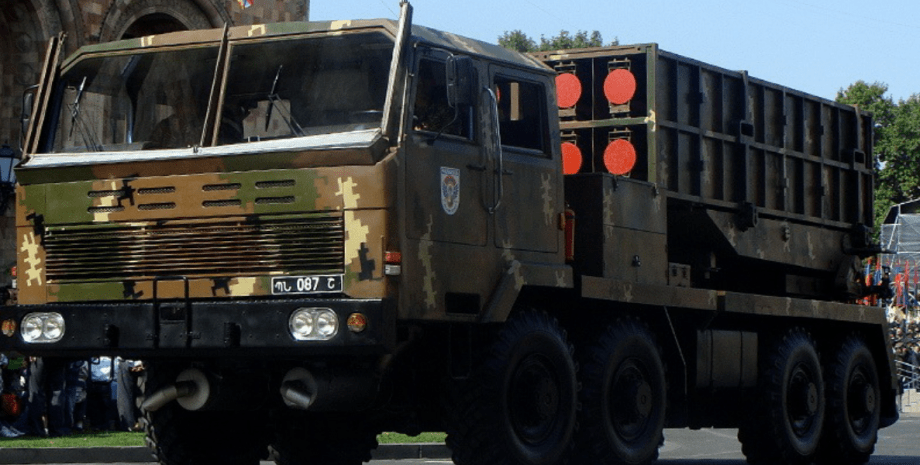 китайская артиллерия в Армении