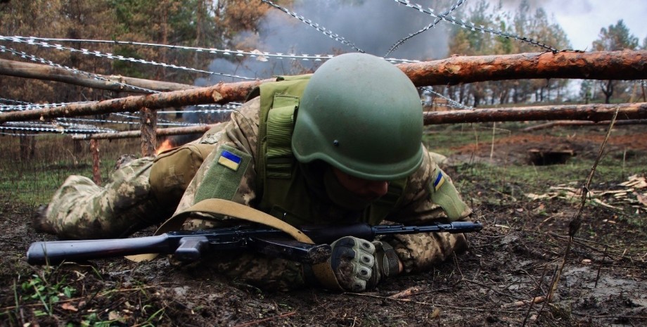 военный, ВСУ, полигон, полоса препятствий