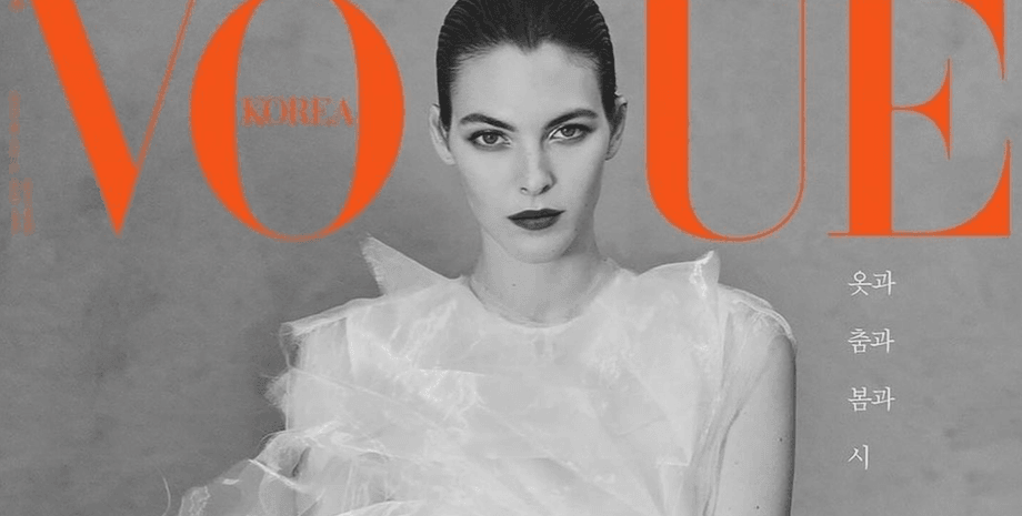Виттория Черетти, девушка леонардо ди каприо, итальянская модель, корейский Vogue, обложка Vogue