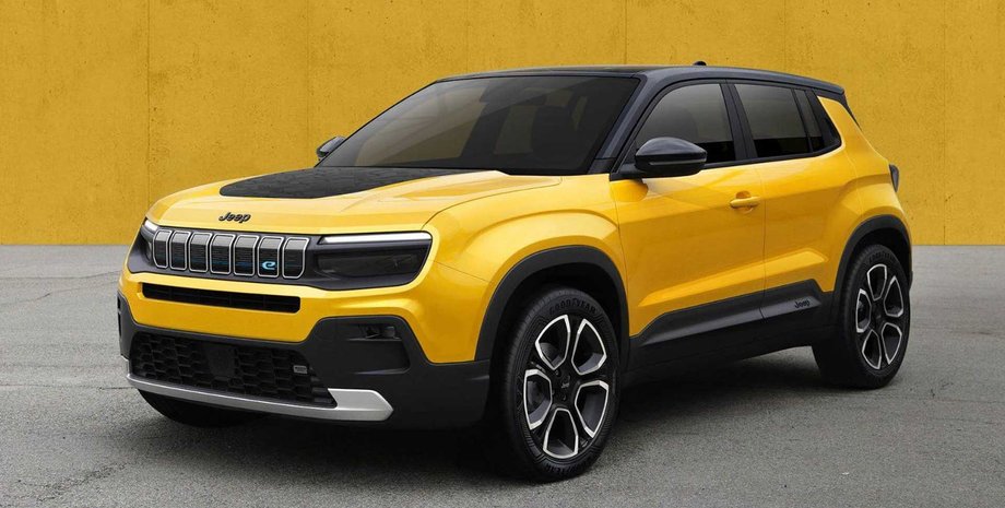 Электромобиль Jeep, новый Jeep, Jeep Project 516, кроссовер Jeep