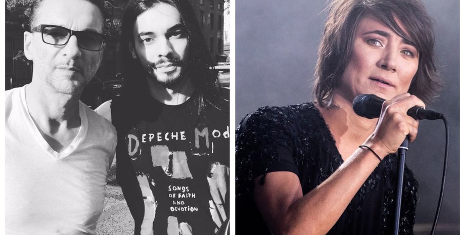 Земфира, Лео Луганский, Дэвид Гаан, коллаж, Бордерлайн