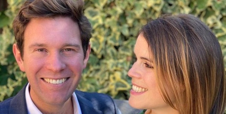 Джек Бруксбанк, принцеса Євгенія, сім'я