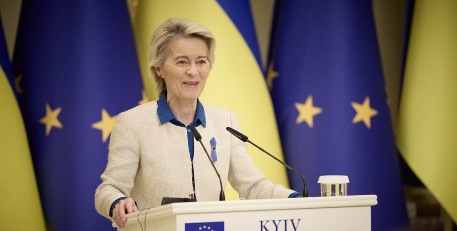 Урсула фон дер Ляєн Президентка Єврокомісії Урсула фон дер Ляєн