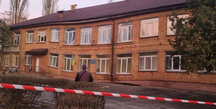 детский сад, авария, Киев, детский сад