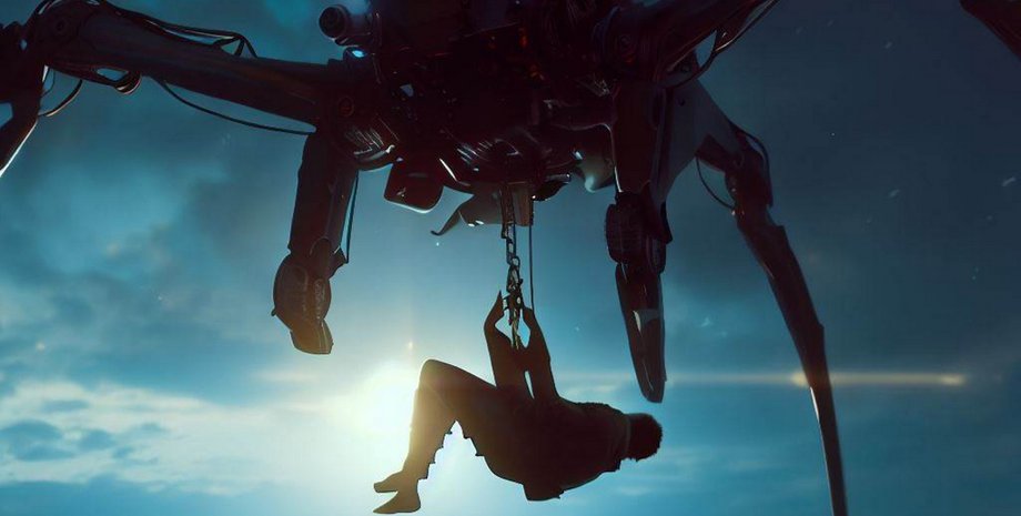 дрон, поранений боєць