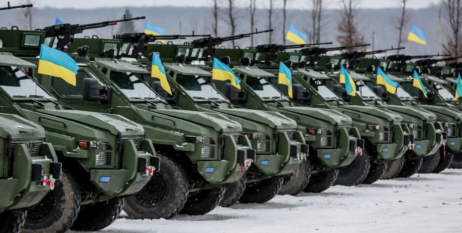 In den ukrainischen Waffen stehen neben der Finanzierungsprobleme die Bedrohung ...