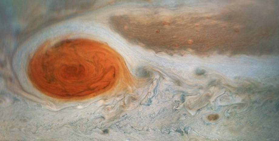 Большое красное пятно Юпитер
