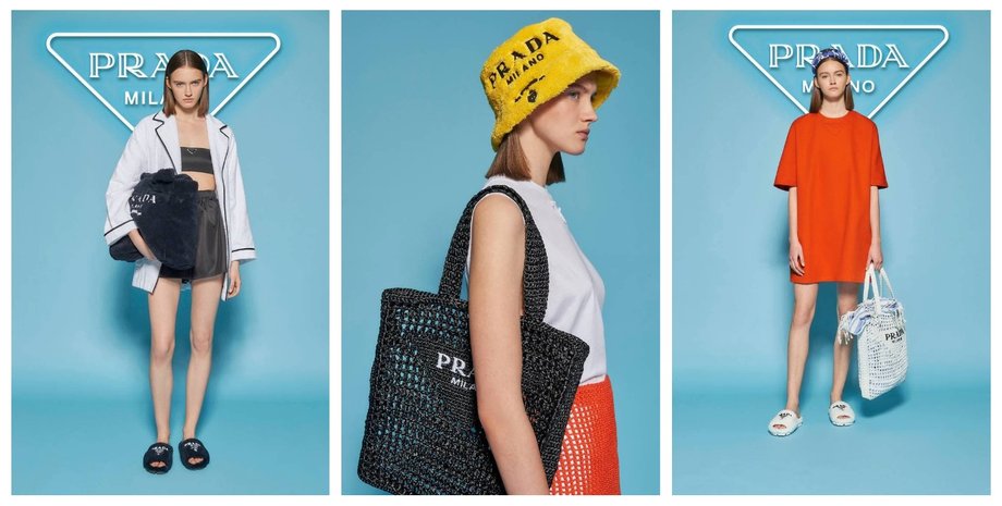 Prada, пляжная коллекция, новая коллекция