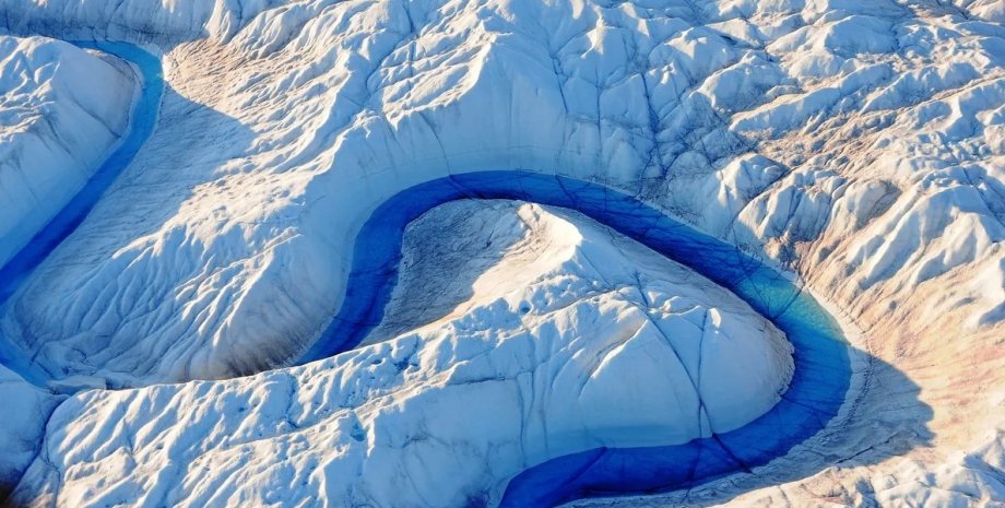 гренландия, ледяной щит гренландии, льды гренландии