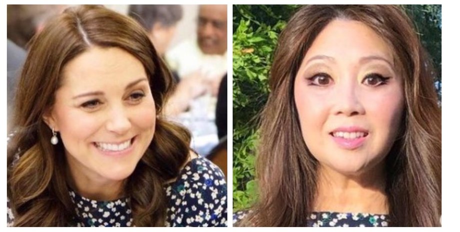 Lady Janelle, Кейт Миддлтон, реплика, копия, коллаж